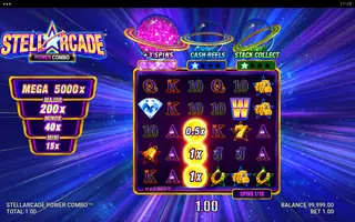 Stellarcade Power Combo – Free spins