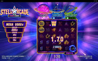 Stellarcade Power Combo – Free spins