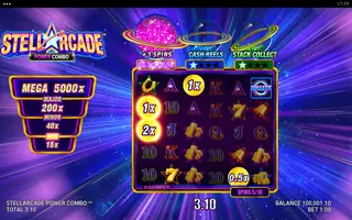 Stellarcade Power Combo – Free spins