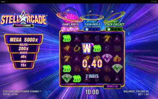 Stellarcade Power Combo – Free spins