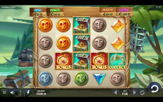 Dead Man’s Fingers – Feature in play
