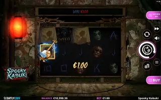 Spooky Kabuki – Winning spin