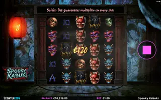 Spooky Kabuki – Free spins
