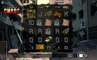 Covert Chaos – Feature in play