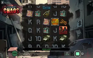 Covert Chaos – Free spins