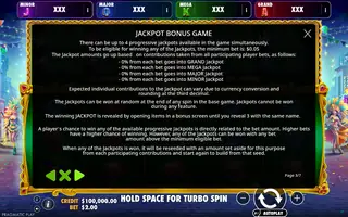 Joias da Folia – Brasil Jackpot – Game rules