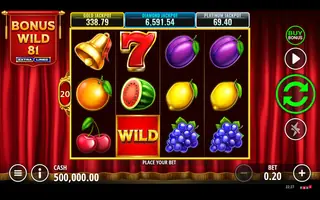 Bonus Wild 81 Extralines – Base game