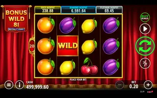 Bonus Wild 81 Extralines – Base game