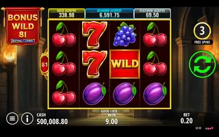 Bonus Wild 81 Extralines – Free spins
