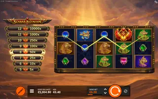 Scarab Ascension – Winning spin