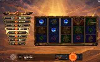 Scarab Ascension – Bonus round