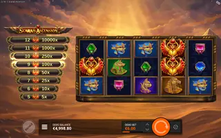 Scarab Ascension – Bonus round