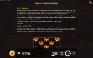 Scarab Ascension – Game rules