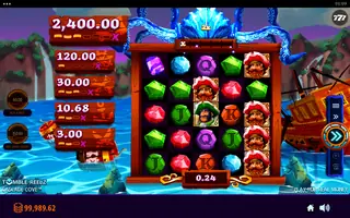 Cascade Cove – Feature in play