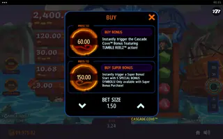 Cascade Cove – Bonus buy