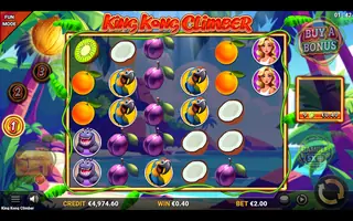 King Kong Climber – Winning spin