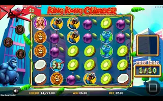 King Kong Climber – Free spins
