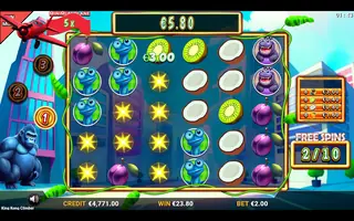 King Kong Climber – Free spins
