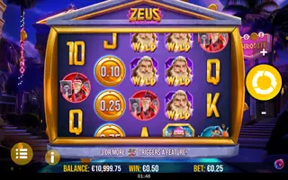 Zeus God of Gaming – Base game