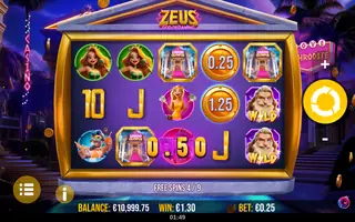 Zeus God of Gaming – Free spins