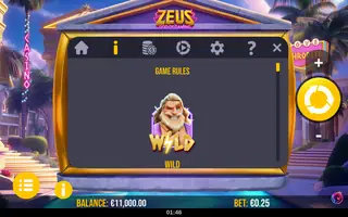 Zeus God of Gaming – Game rules