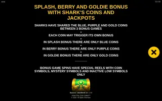 Shark Pop: Coin Collect – Game rules