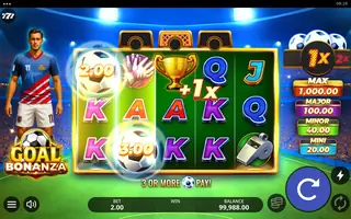 Goal Bonanza – Feature in play