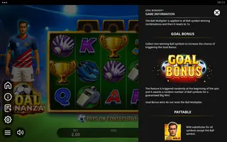 Goal Bonanza – Game rules