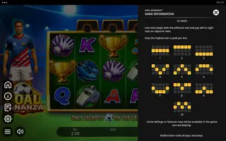 Goal Bonanza – Game rules
