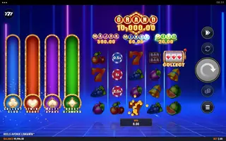 Reels Avenue Link&Win – Winning spin