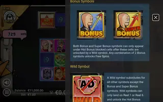 Silicon Spinners PopWins – Paytable