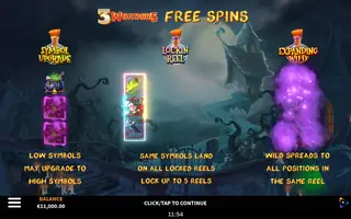 Witches Wild Fortune – Game rules