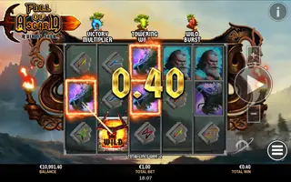Fall of Asgard – a Viking Saga – Winning spin