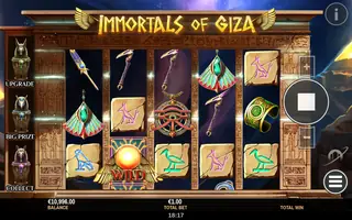 Immortals of Giza – Feature in play