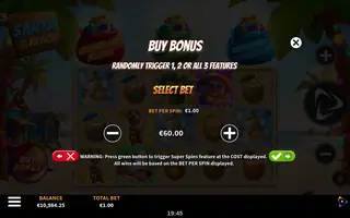 3 Wonders Santa on the Beach – Bonus buy