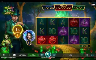 Book of Oz Magic 5 POWER COMBO – Winning spin