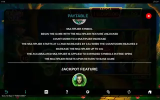 Book of Oz Magic 5 POWER COMBO – Game rules