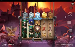 Totally Headless – Feature in play