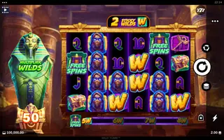 Wild Tomb – Feature in play