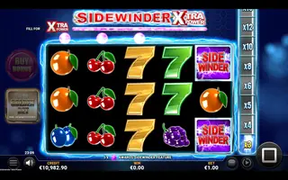 Sidewinder Xtra Power – Feature in play
