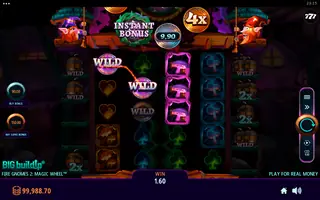 Fire Gnomes 2: Magic Wheel – Winning spin