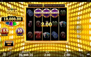 Cash Spree Gold – Feature in play