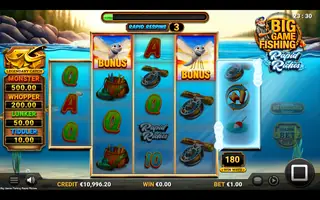 Big Game Fishing Rapid Riches – Feature in play
