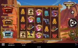 Gunslinger Glory – Feature in play