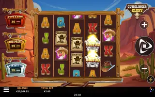 Gunslinger Glory – Feature in play
