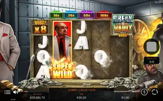 Break the Vault MultiBoost – Winning spin