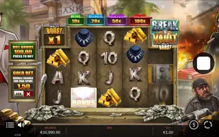 Break the Vault MultiBoost – Winning spin