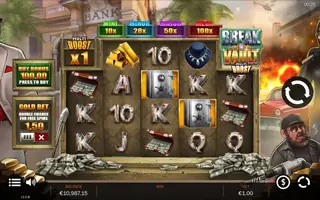 Break the Vault MultiBoost – Feature in play