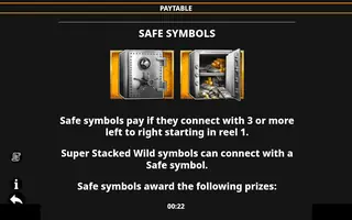 Break the Vault MultiBoost – Paytable