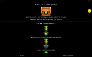 Lots O’ Little Leprechauns – Game rules